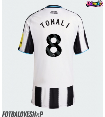 Newcastle United Sandro Tonali #8 Dámské Domácí Dres 2025-26 Krátký Rukáv